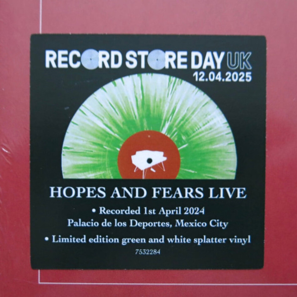 Keane / Live From Mexico City 2024 (Limited Edition)(Coloured Vinyl)(LP)