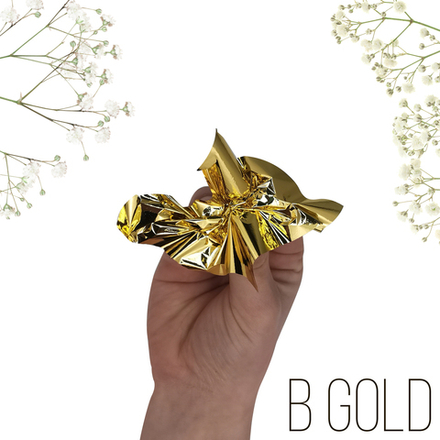 Зеркальная поталь "Mirror Shine", В Gold, 100 шт. 8*8,5см