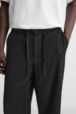 Брюки regular fit из лиоцелла и вискозы