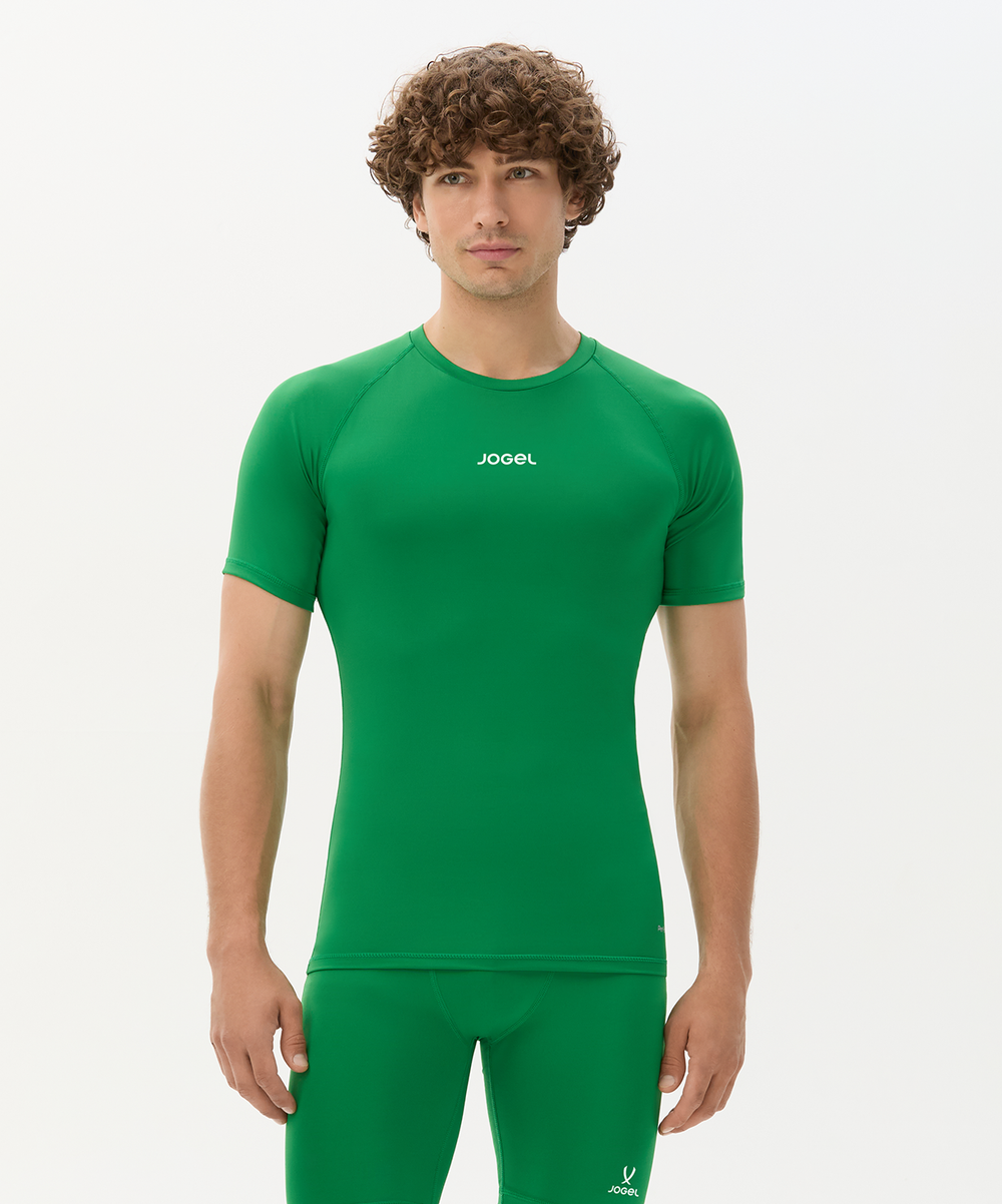 Футболка компрессионная Jogel CAMP 2 PerFormDRY Baselayer SS Tee, зеленый 72