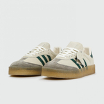 кеды Adidas Samba x Clarks Fieg Grey Green Stripes