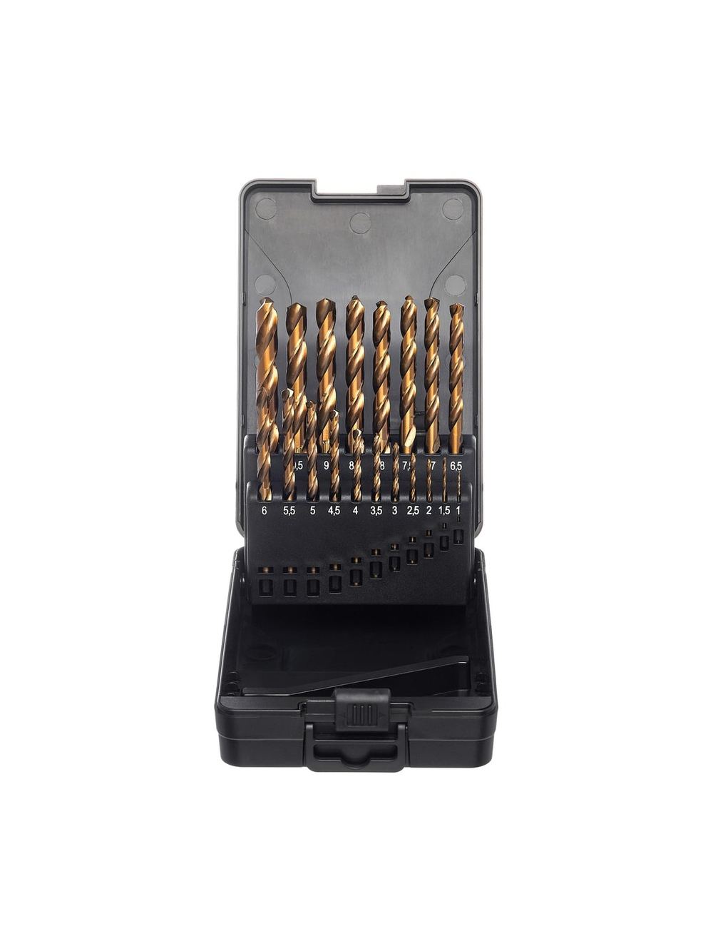 Набор сверл по металлу HSS-Co (19 шт; 1-10 мм) Inforce 11-01-326