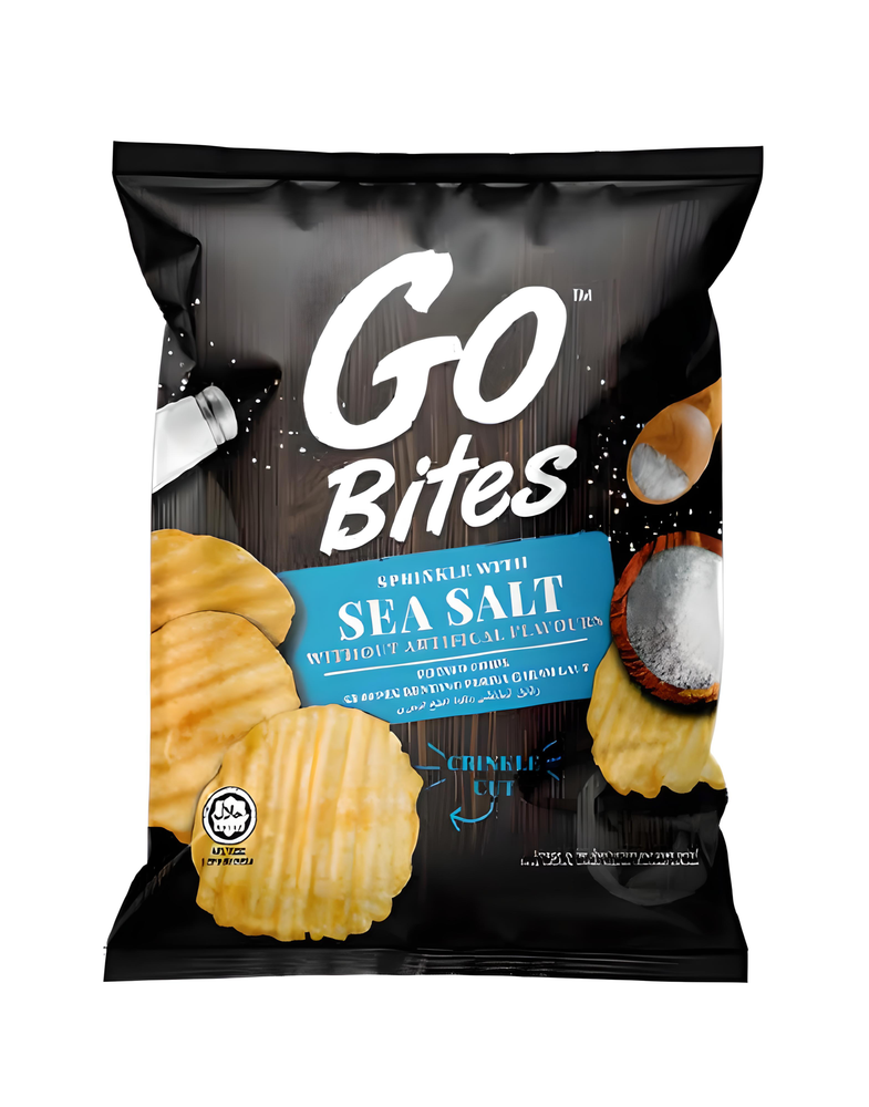 Картофельные чипсы Go Bites со вкусом морской соли