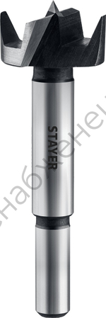 STAYER Forstner 25мм, сверло форстнера по дереву, ДСП