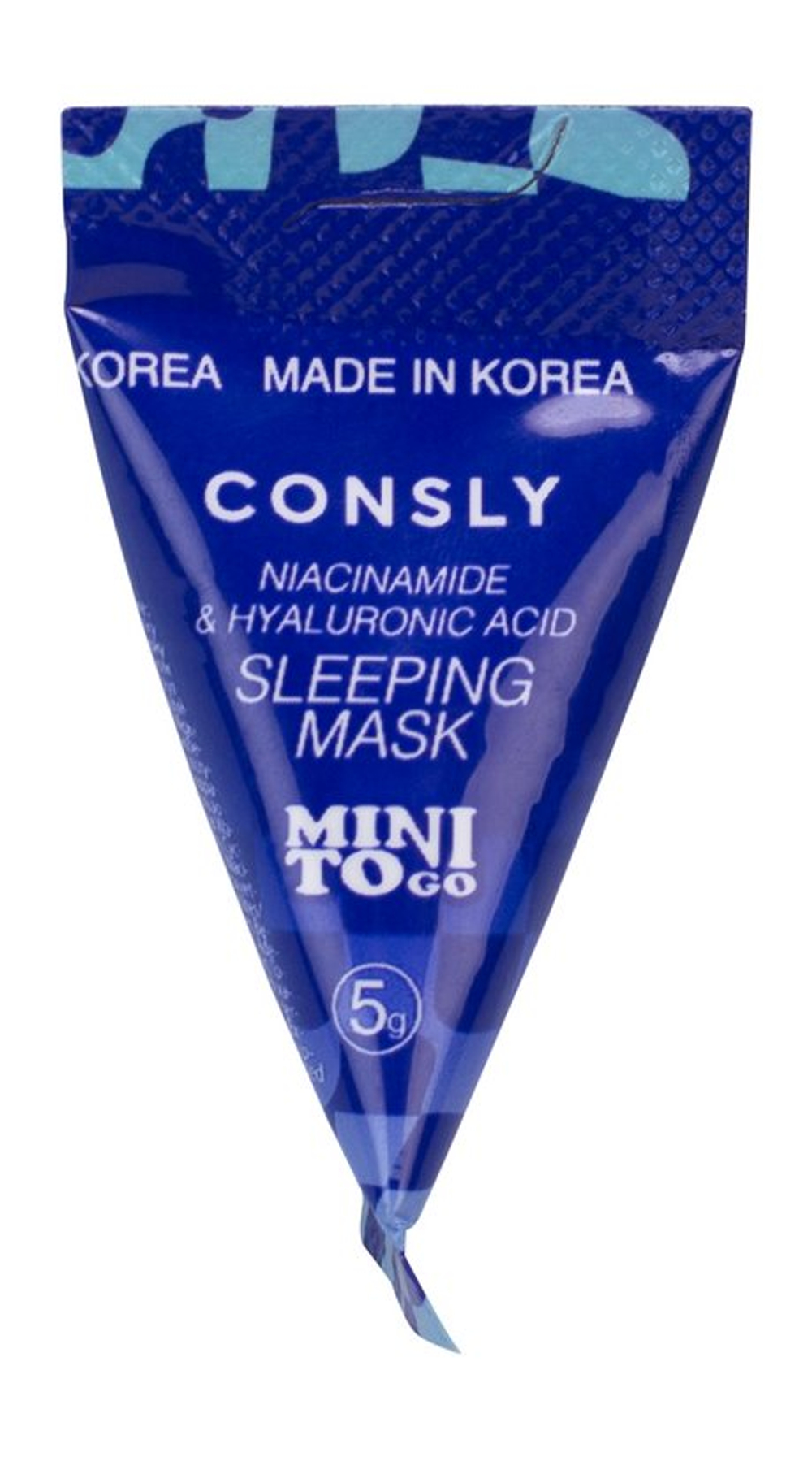 Маска для лица ночная с ниацинамидом CONSLY Mini To Go Niacinamide Sleeping Mask 5 гр