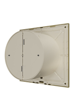 Вентилятор накладной SLIM D125 обр.клапан Champagne DICITI