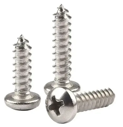 Саморез по металлу полукруг 4.2х45 Phillips нержавейка ДИН 7981/ГОСТ 10621, ZIP-пакет (10 шт.)