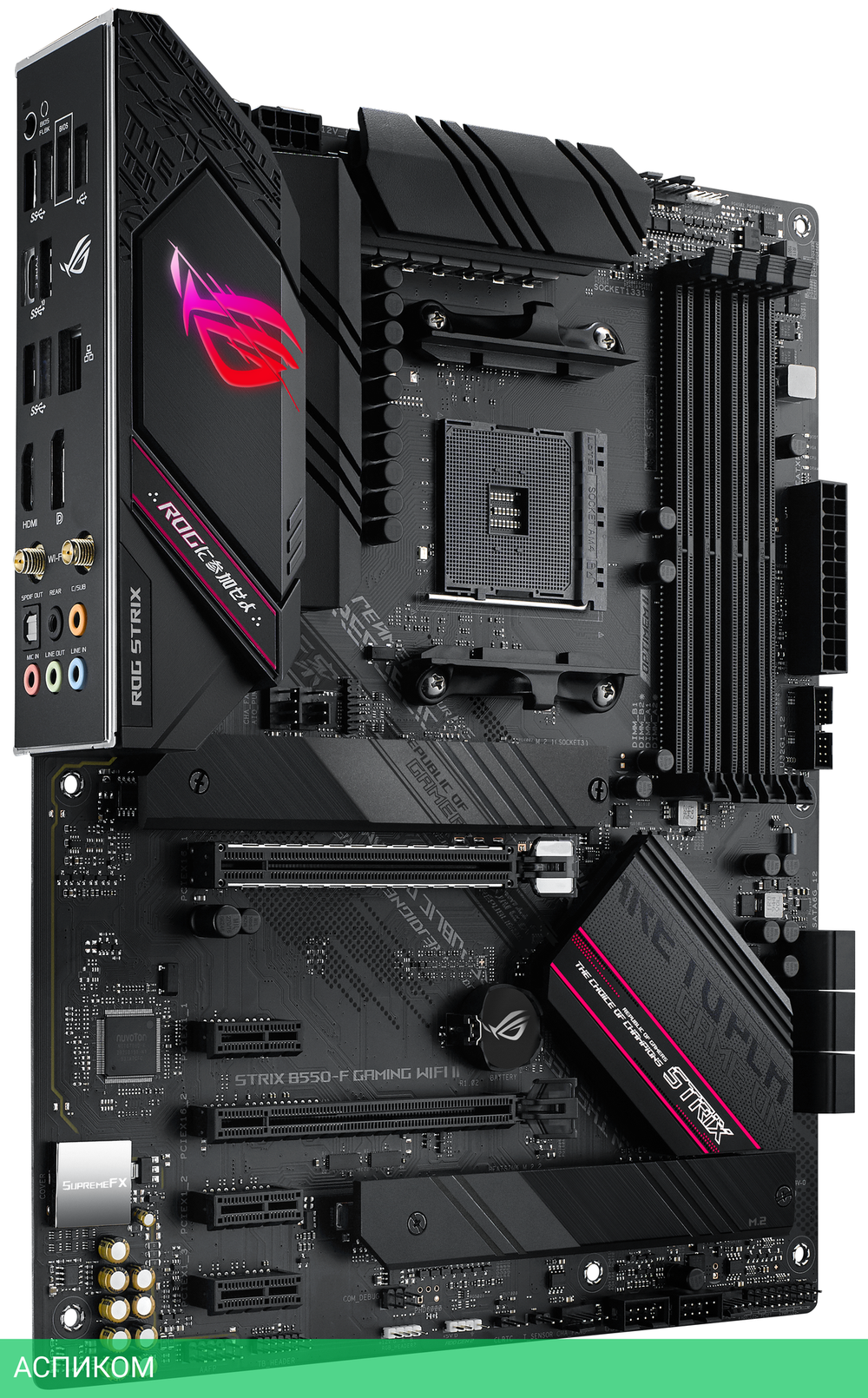 Материнская плата ASUS Rog Strix B550-F Gaming WiFi II (90MB19V0-M0EAY0)