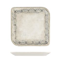 Тарелка квадратная 19*19 см h1,8 см Rug By Bone Innovation [bb] [6]
