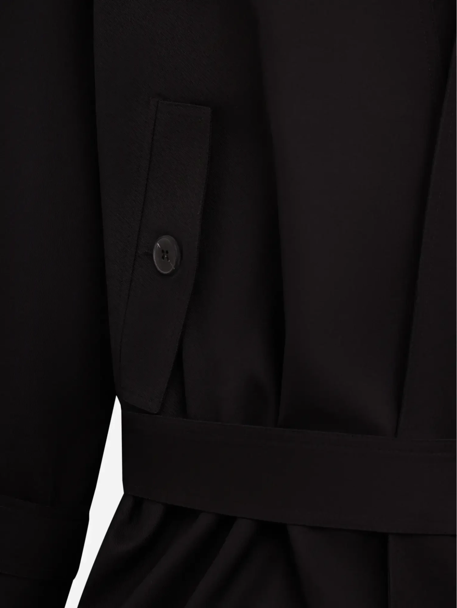 Тренч-трансформер черный