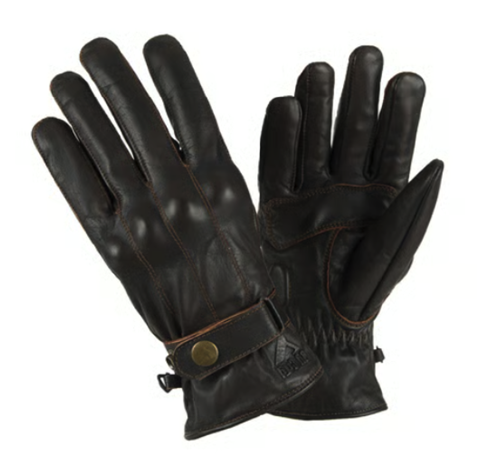 Elegant gloves brown