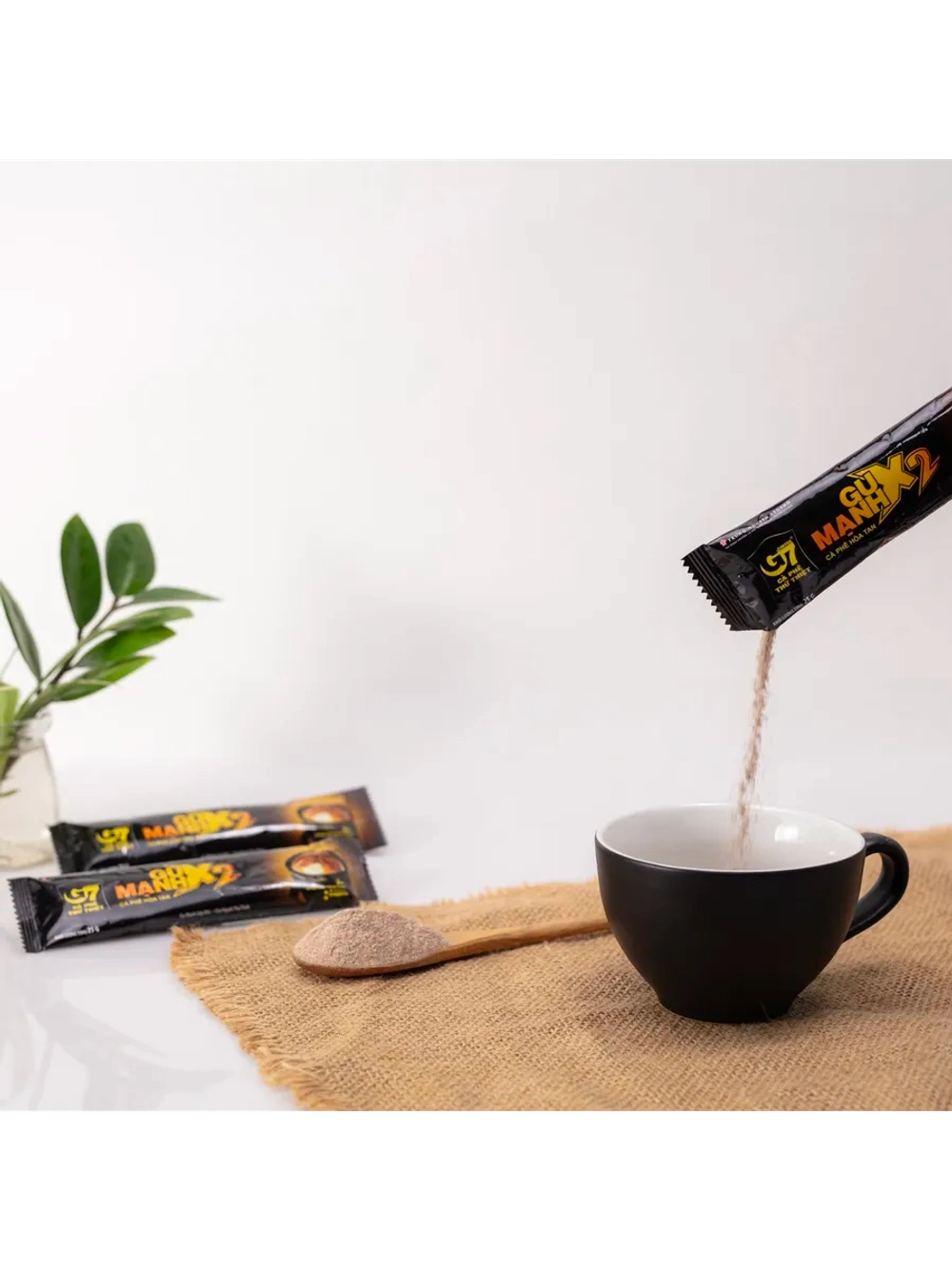 Кофе растворимый Strong x2 3в1 G7 (24 саше) 600 г
