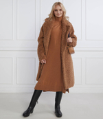 хлопковое платье Sams\u00f8e Sams\u00f8e - коричневый(F22300095)