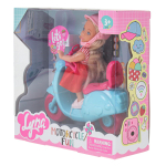 Кукла тип модница с аксесс. коробка 4607