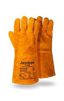 Краги Jamboo арт. 7.422, сварщика, спилковые, пятипалые