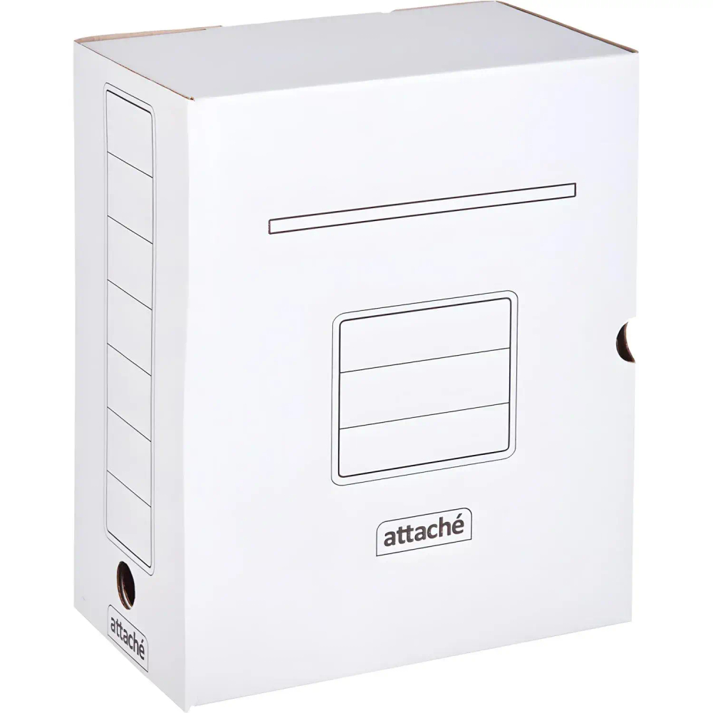 Короб архивный белый ATTACHE 150мм гофрокартон, 5шт.уп