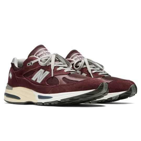 New Balance U991BU2 - бордовые