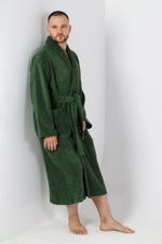 Халат мужской Комфорт-4 Виотекс ЗЕЛЁНЫЙ