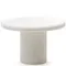 Стол Addaia Ø120 см из белого цемента 