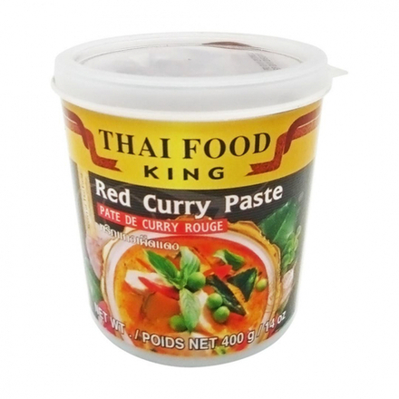 THAI FOOD KING Red curry paste Паста карри красная 400г