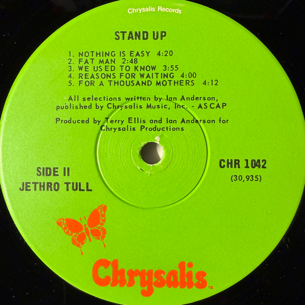 Jethro Tull ‎– Stand Up (США 1973г.)