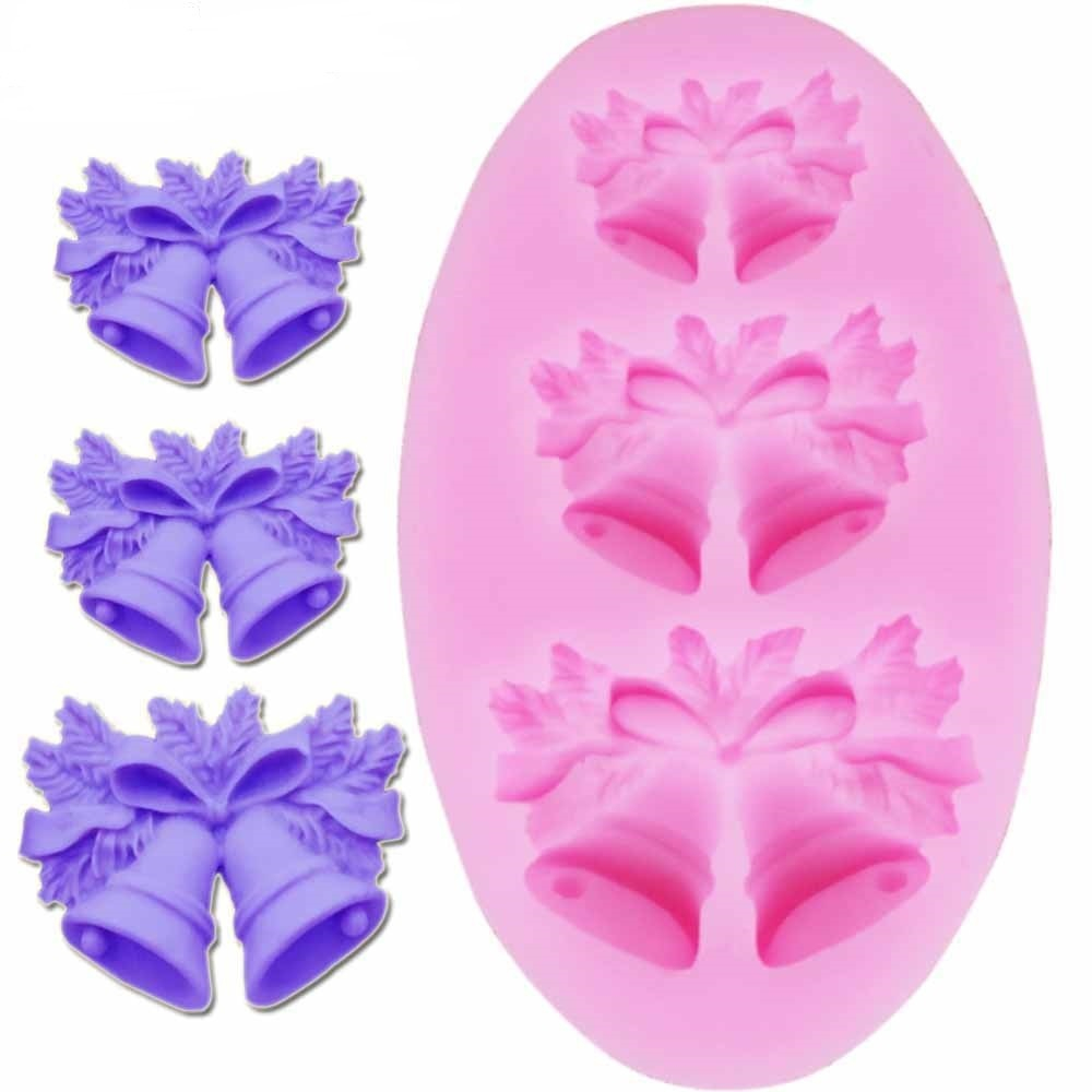 Молд силиконовый «Рождественские колокольчики», 8,65,2 см