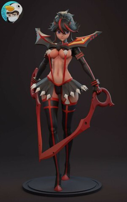 Рюко Матой Убей или умри Фигурка NSFW Ryuuko Matoi Kill la Kill