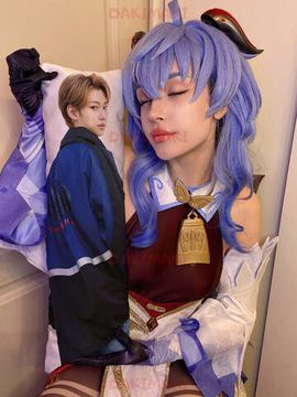 Мини дакимакура Феликс из Стрей Кидс | Stray Kids арт. M1020, 60х20 см