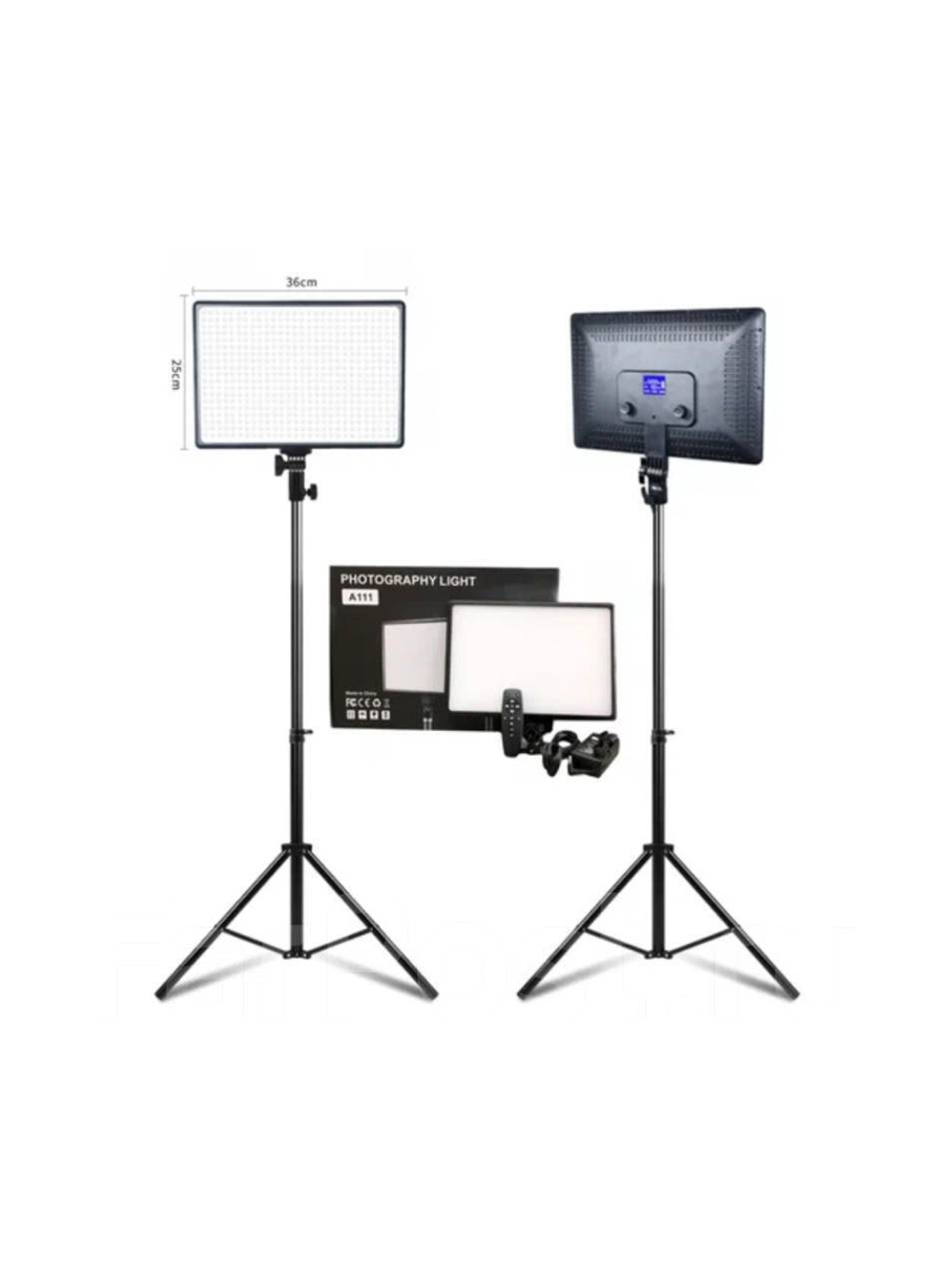 Видеосвет для фото и видео съемки Light Pro А111, с LCD-дисплеем
