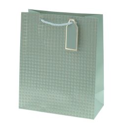 GAEM Пакет подарочный M (бумага 210г/м2, блок 12шт), L26 W12 H32 см, 14в.