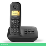 Радиотелефон DECT Gigaset A270A AM RUS черный (S30852-H2832-S301)