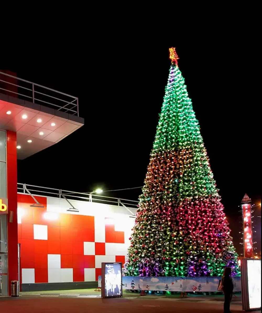 Комплект освещения 3D Премиум для елей высотой 12 м., 36 шт. * 12 м., Green Trees (3D12)