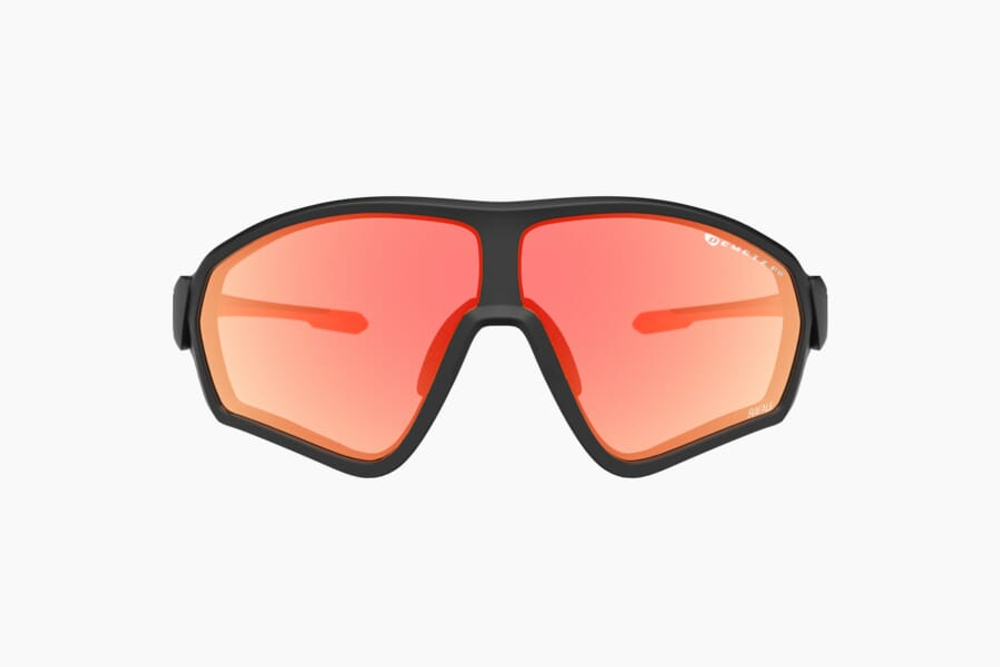 Спортивные очки Demetz W-Suit / Matte Black / Matte Red V. Pink Photochromic Mirror Cat.1 To 3