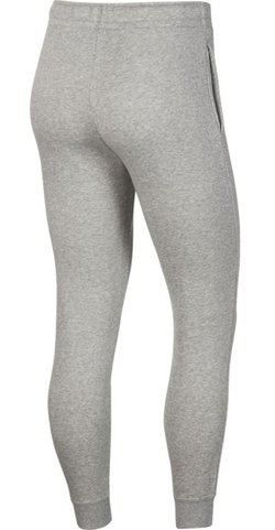 Женские теннисные брюки Nike NSW Essential Pant Regular Fleece W - dk grey heather/white