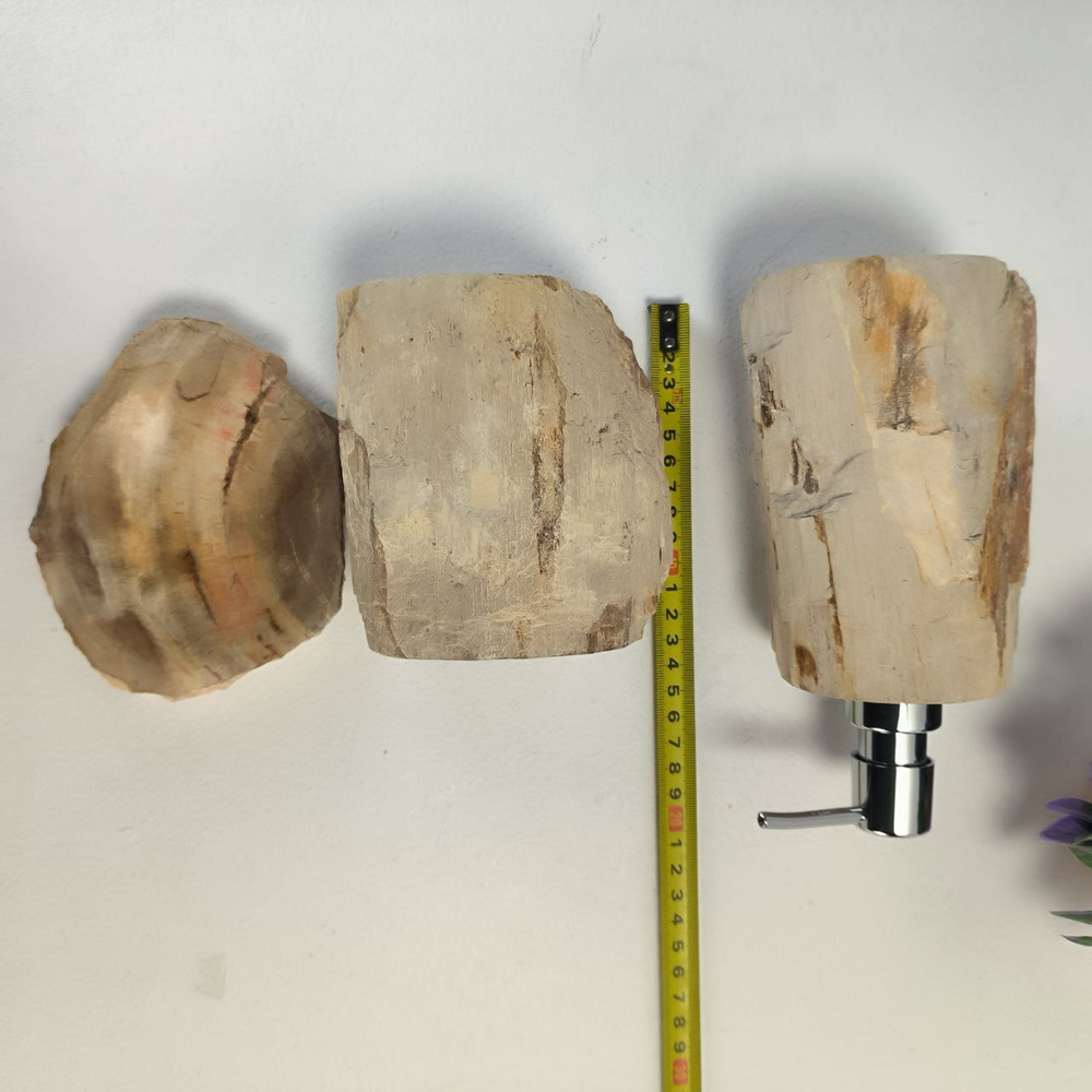 Набор из окаменелого дерева 4 предм Fossil Set NF-63065 поднос 30см*42см