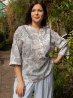 Блуза Блунди (бежево-серая) Б15527-4М LT Collection