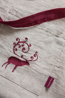 Фартук в мешочке 90х65 Luxberry Олень натуральный