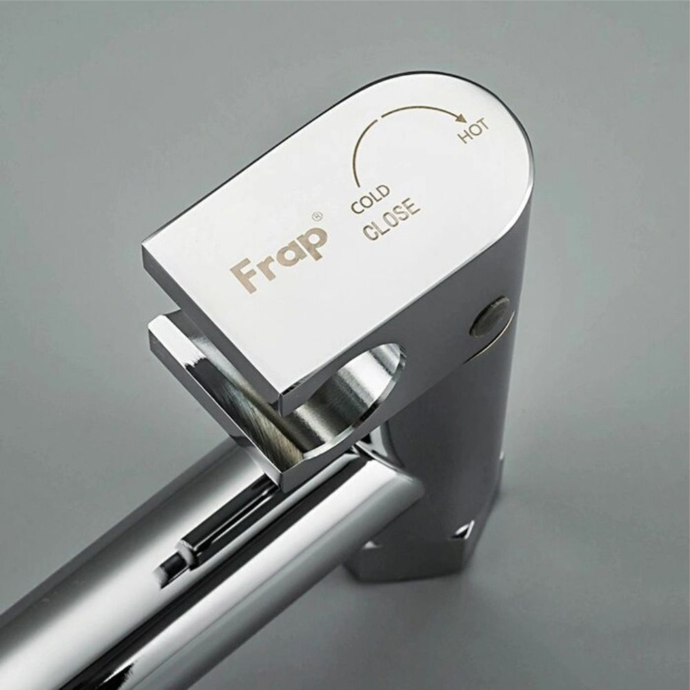 Смеситель для биде, Frap, с картриджем, хром, F7510