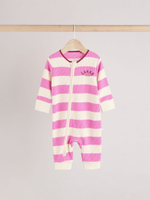 Комбинезон / Cлип для малышей Next B11-342, 3 шт., Розовый, Фиолетовый