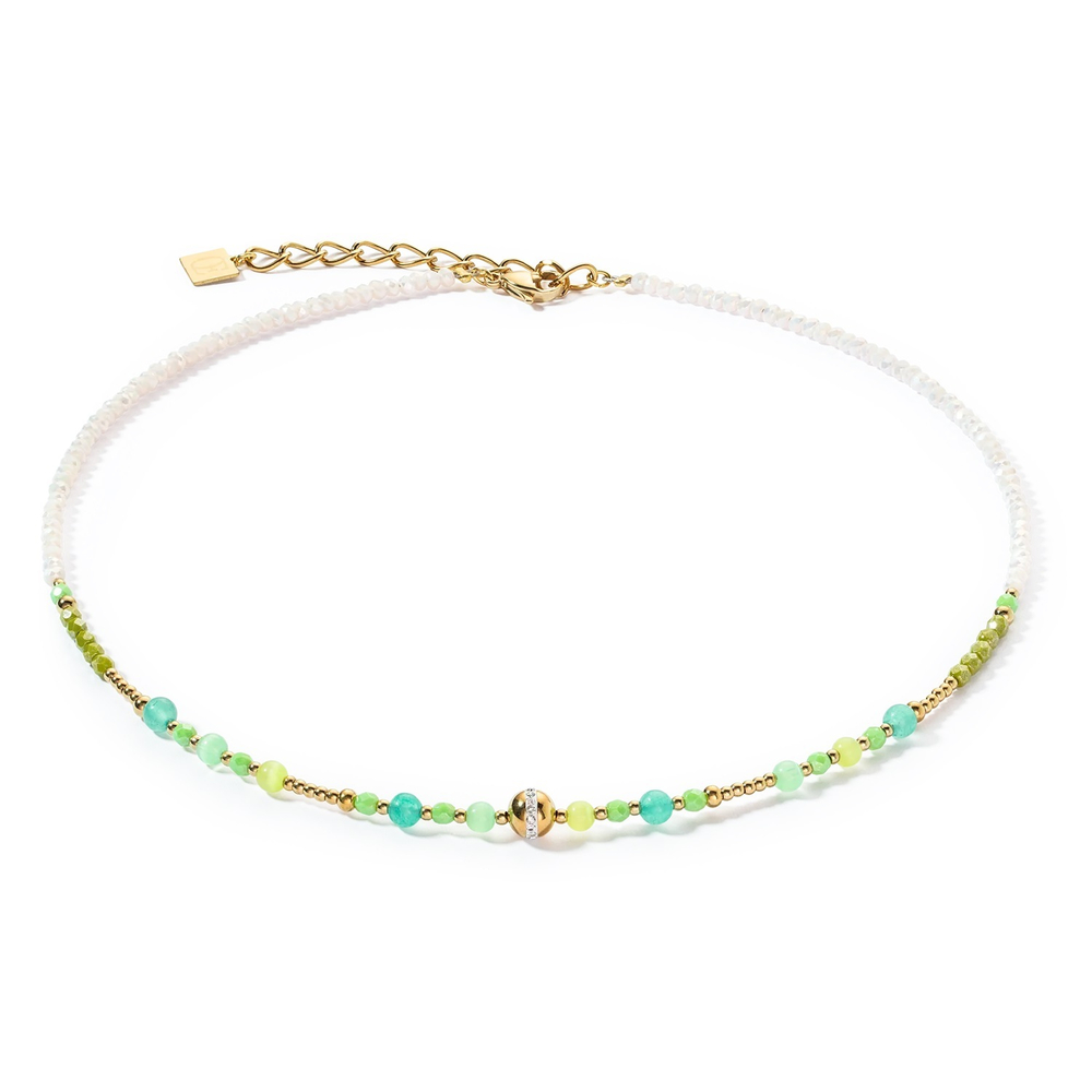 Колье Coeur de Lion Green 4350/10-0500