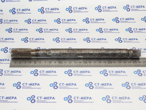 Метчик гаечный М20х2 Р18 L=260мм (самодельный)
