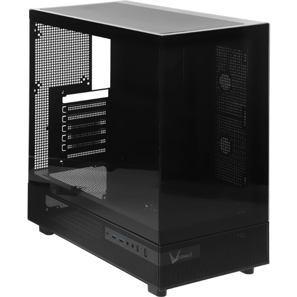Корпус Formula V Line Crystal Z8 Black, ATX, без БП