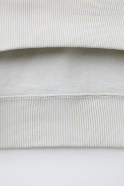 ZARA ТОЛСТОВКА С КАПЮШОНОМ И НАДПИСЬЮ, ЭКРЮ