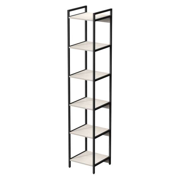 10СВ.6.400 Стеллаж высокий 6 полок, узкий (400*400*2080)