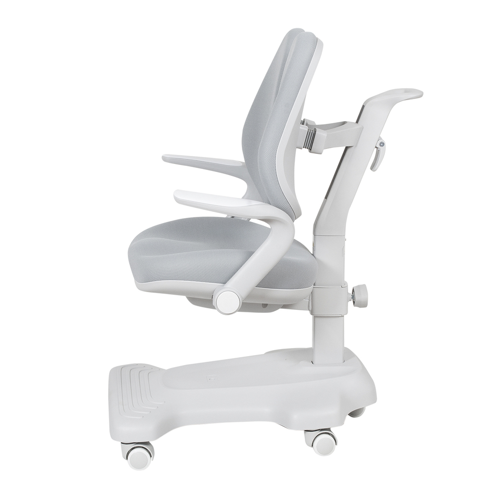 Эргономичное кресло Fundesk Estate Grey с подлокотниками