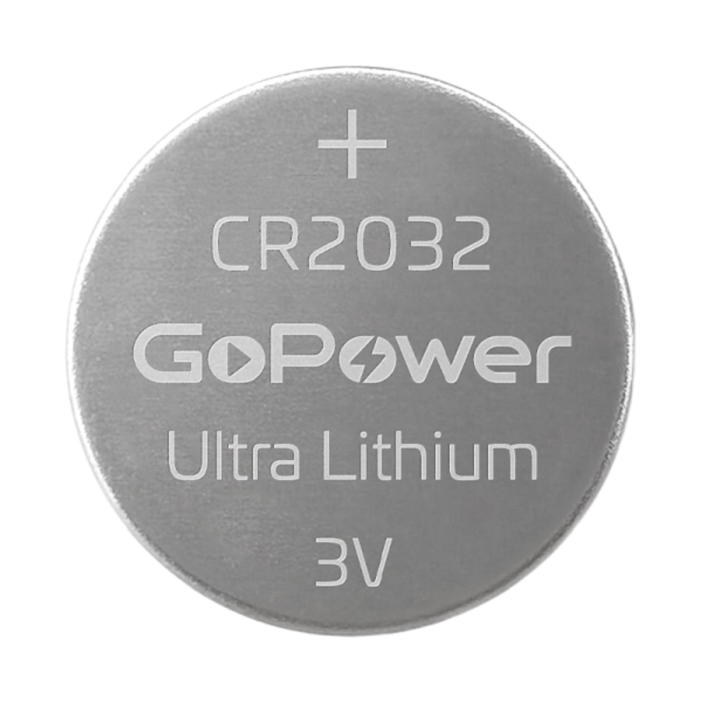 Батарейки GoPower Ultra CR-2032 BL2 Lithium
