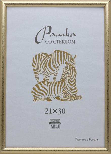 Фоторамка пластик 10*15 509 (Золото)