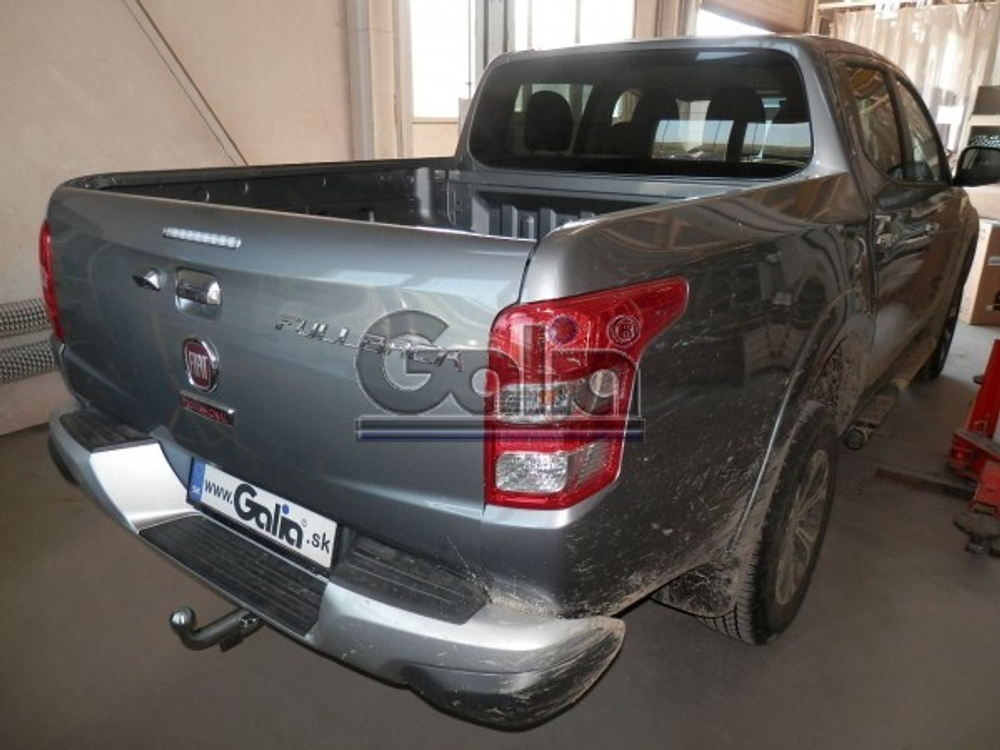 Фаркоп оцинкованный Galia M120A для Mitsubishi L200 1996-2006, 2006-2015, 2015-, Fiat Fullback 2016-(паспорт и сертификат в комплекте)(без электрики)