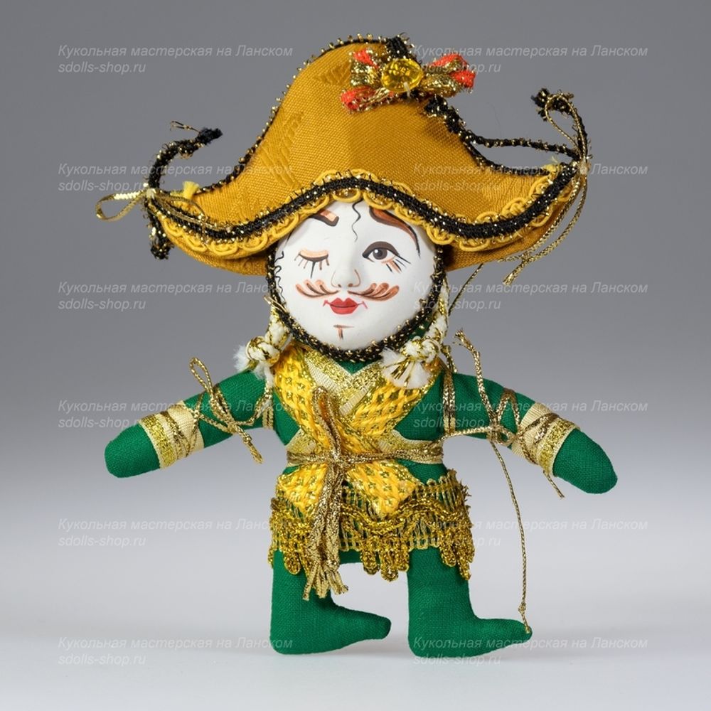 Ёлочная игрушка Солдат в треуголке