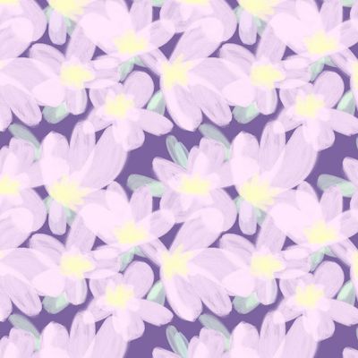 Цветы антрацитово-фиолетовая легкость